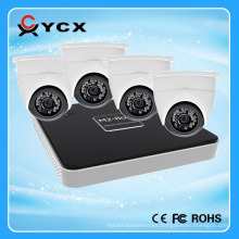 Rendimiento alto 4CH POE CCTV NVR Kit
